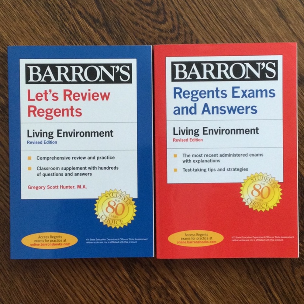 Barron's Living Environment Regents Set